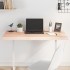 Tablero de mesa madera maciza borde natural 100x40x(2-6)