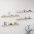 Estantes de pared 4 unidades roble Sonoma 115x9x3