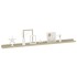 Estantes de pared 4 unidades roble Sonoma 115x9x3