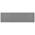 Alfombra de pasillo gris oscuro 50x200