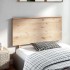 Cabecero de cama madera maciza de pino gris 124x6x82,5