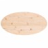Tablero de mesa ovalado madera maciza de pino 60x30x2,5