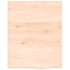 Estante de pared madera maciza de roble sin tratar 40x50x2