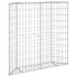 Arriate de gaviones de trapecio acero galvanizado 100x20x100