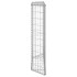 Arriate de gaviones de trapecio acero galvanizado 100x20x100