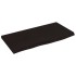 Estante de pared madera roble tratada marrón oscuro 60x30x2