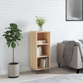 Aparador de madera de ingeniería roble Sonoma 34,5x32,5x90