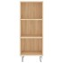 Aparador de madera de ingeniería roble Sonoma 34,5x32,5x90