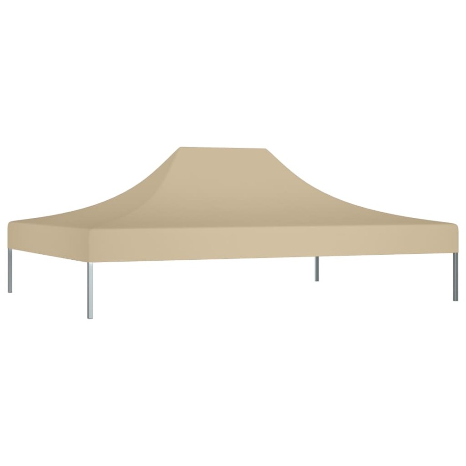 Techo de carpa para celebraciones beige 4,5x3 m 270