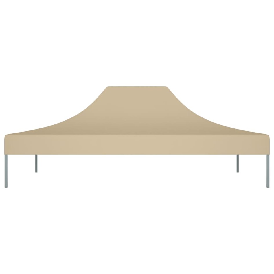 Techo de carpa para celebraciones beige 4,5x3 m 270