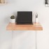 Tablero mesa madera tratada borde natural marrón 60x40x(2-6)