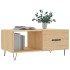 Mesa de centro madera contrachapada roble Sonoma 90x50x40