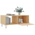 Mesa de centro madera contrachapada roble Sonoma 90x50x40