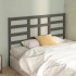 Cabecero de cama madera maciza de pino gris 126x4x104