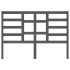 Cabecero de cama madera maciza de pino gris 126x4x104