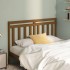 Cabecero de cama madera maciza de pino marrón miel 146x4x100