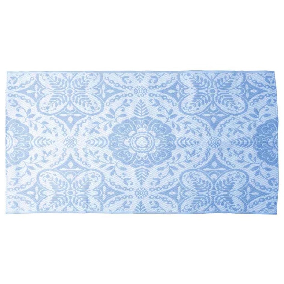 Alfombra exterior ARAKIL azul bebe 160x230 cm