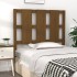 Cabecero de cama madera maciza pino marrón miel 95,5x4x100
