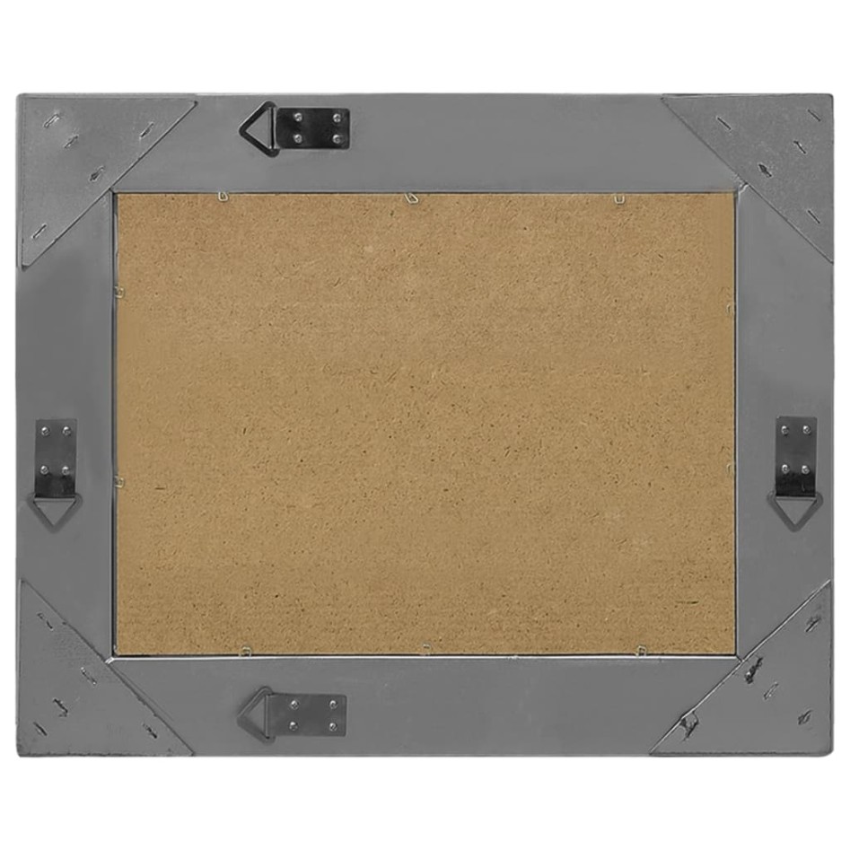 Espejo de pared estilo barroco negro 60x40