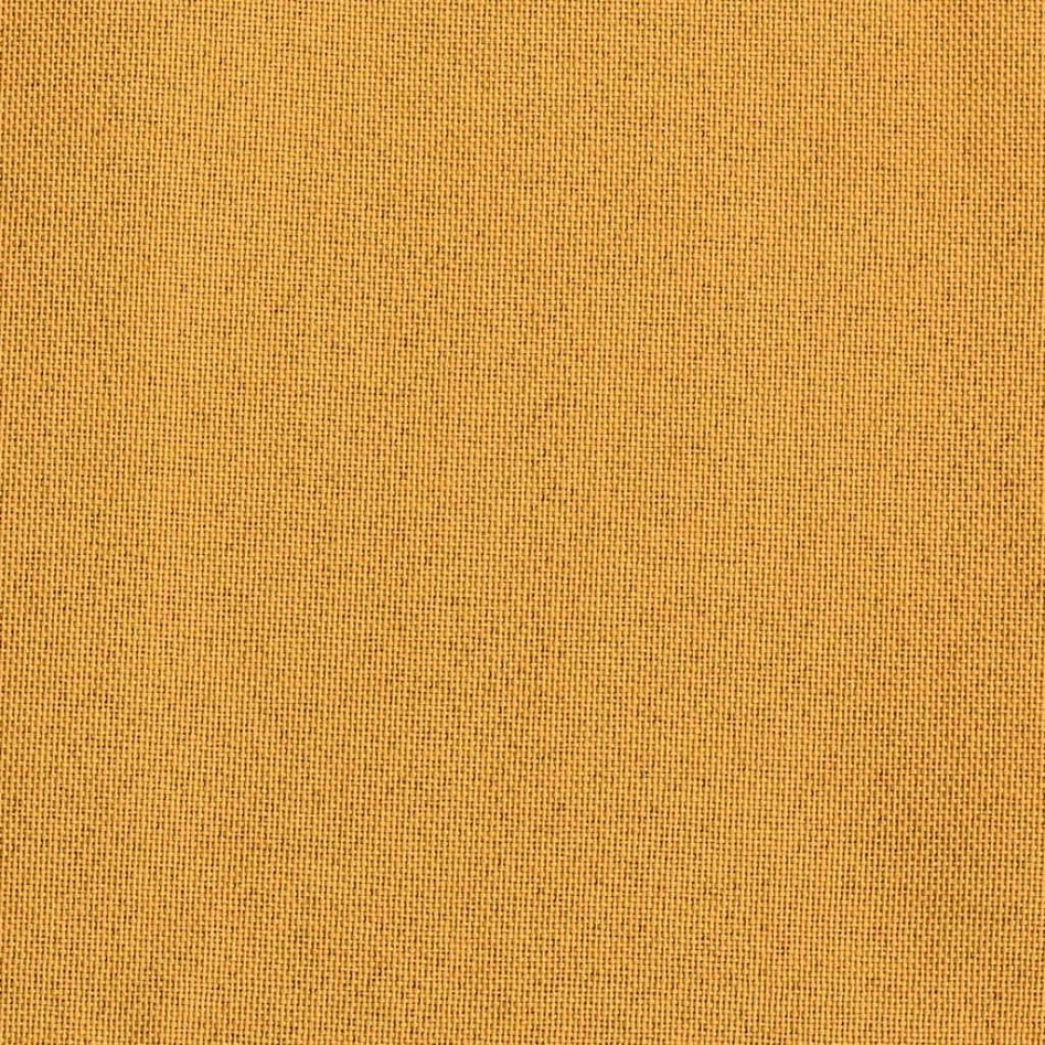 Cortinas opacas ganchos look de lino 2 pzas amarillo 140x225