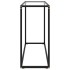 Mesa consola vidrio templado transparente 100x35x75