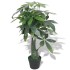 Árbol de la fortuna artificial con macetero 85 cm
