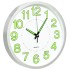 Reloj de pared luminoso blanco 30