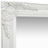 Espejo de pared estilo barroco blanco 40x40