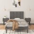 Cabecero de cama de pared madera maciza pino gris 96x3x63