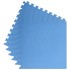 Alfombrillas de goma EVA azul 6 uds 2,16