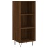 Aparador de madera de ingeniería marrón roble 34,5x32,5x90