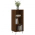 Aparador de madera de ingeniería marrón roble 34,5x32,5x90