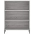 Estantería madera de ingeniería gris Sonoma 69,5x32,5x90