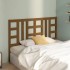Cabecero de cama madera maciza de pino marrón miel 146x4x100