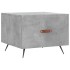 Mesa de centro madera de ingeniería gris hormigón 50x50x40