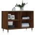 Mueble de TV madera de ingeniería marrón roble 69,5x30x50