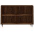Mueble de TV madera de ingeniería marrón roble 69,5x30x50