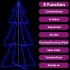 Árbol de Navidad 300 luces LED interior y exterior 120x220