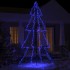 Árbol de Navidad 360 luces LED interior y exterior 143x250