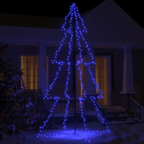 Árbol de Navidad 360 luces LED interior y exterior 143x250