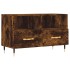 Mueble para TV madera contrachapada roble ahumado 80x36x50