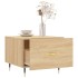 Mesa de centro madera contrachapada roble Sonoma 50x50x40