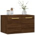 Armario de pared madera ingeniería marrón roble 60x36,5x35