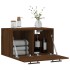 Armario de pared madera ingeniería marrón roble 60x36,5x35