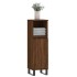 Armario de baño madera contrachapada marrón roble 30x30x100