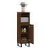 Armario de baño madera contrachapada marrón roble 30x30x100