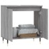 Armario de baño madera de ingeniería gris Sonoma 58x33x60