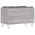 Mueble discos madera contrachapada gris sonoma 74,5x38x48