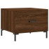 Mesa de centro madera contrachapada roble marrón 50x50x40