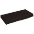 Estante pared madera roble tratada marrón oscuro 60x30x(2-6)